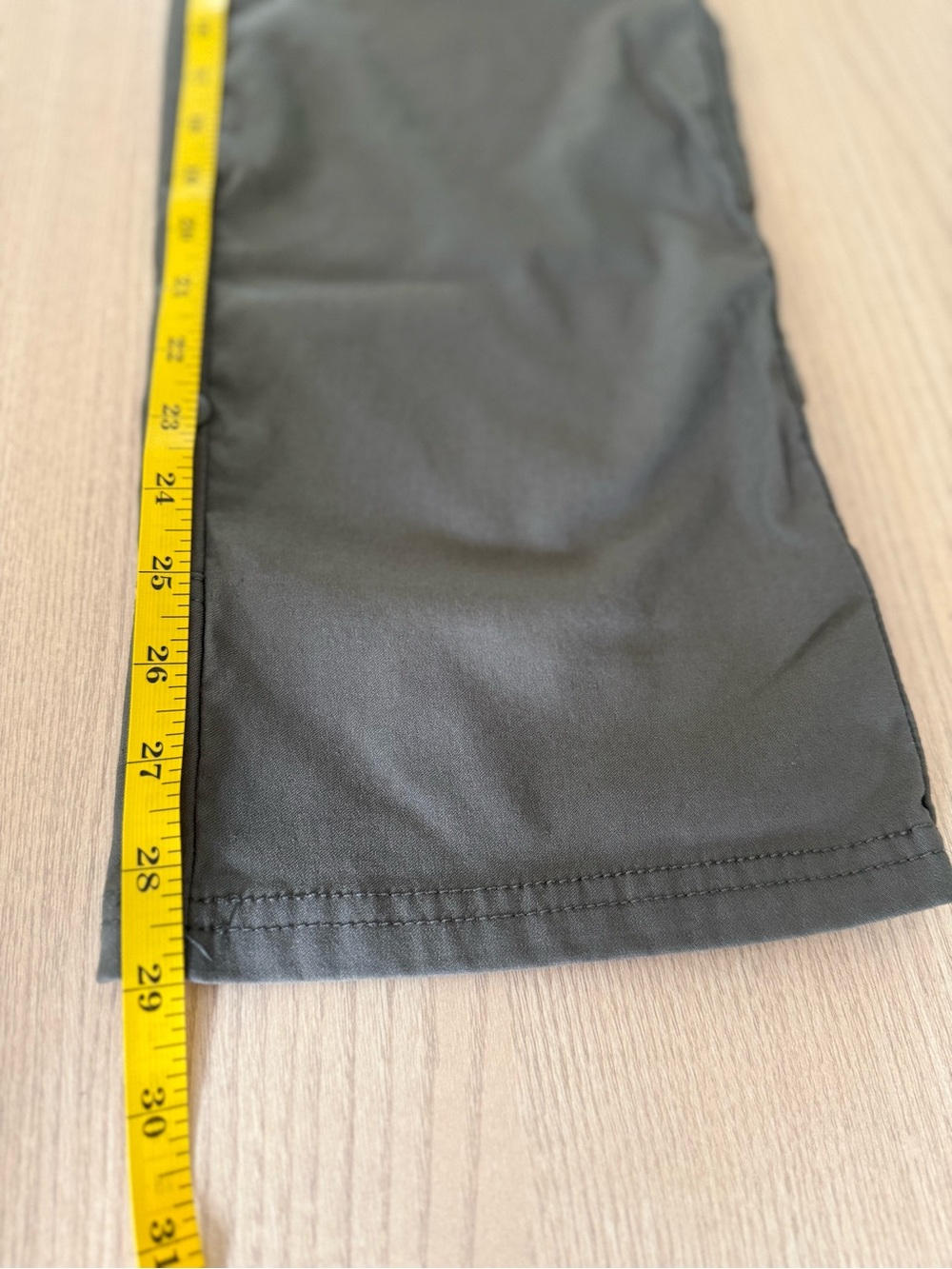 prAna Stretch Zion Relaxed Cargo Pants Olive Brown 28x30 Hiking - Picture 11 of 14